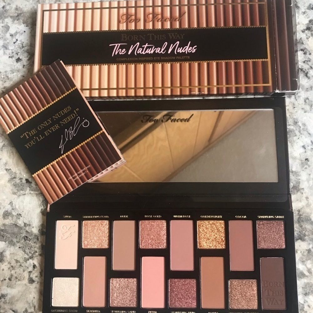 NEW Two Faced Born This Way Natural Nudes Eyeshadow - Picture 2 of 8